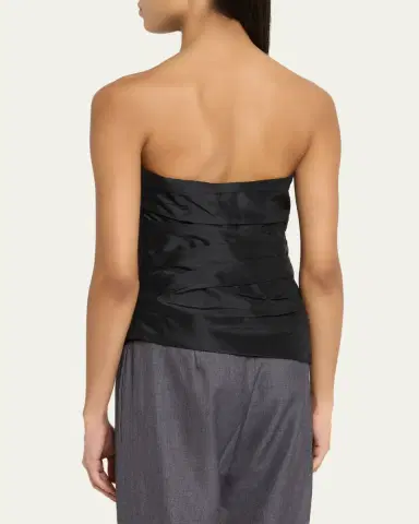 Simkhai Emerson Ruched Bustier | Thumbnail 3 Simkhai Emerson Ruched Bustier | Thumbnail 3