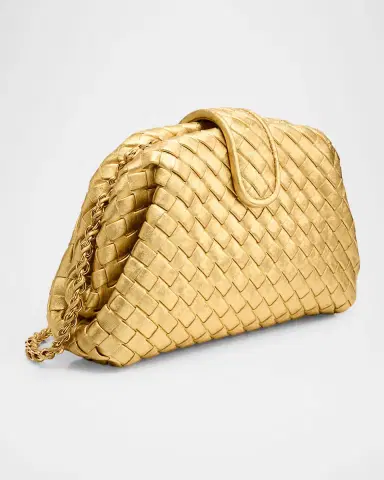 Bottega Veneta Lauren 1980 Small Laminated Leather Clutch Bag | Thumbnail 2 Bottega Veneta Lauren 1980 Small Laminated Leather Clutch Bag | Thumbnail 2