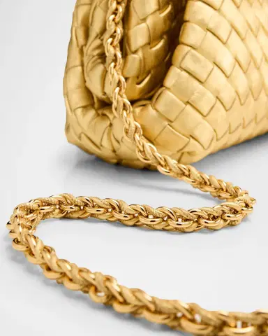 Bottega Veneta Lauren 1980 Small Laminated Leather Clutch Bag | Thumbnail 5 Bottega Veneta Lauren 1980 Small Laminated Leather Clutch Bag | Thumbnail 5