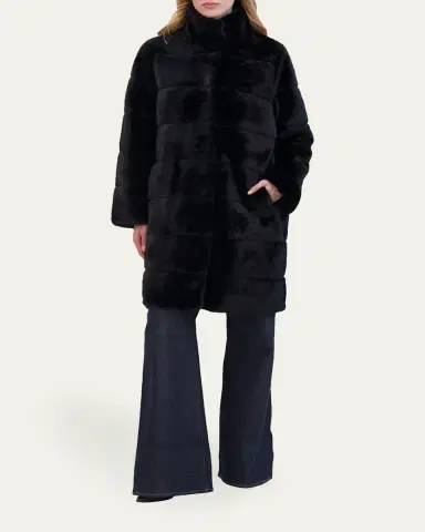 Lyla Grant Fur-Free Reversible Faux Mink Coat | Thumbnail 2 Lyla Grant Fur-Free Reversible Faux Mink Coat | Thumbnail 2