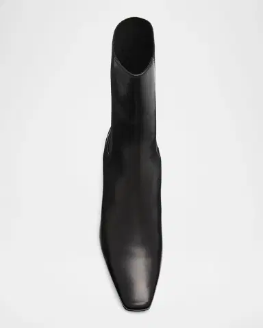 TOTEME The Mid Heel Calfskin Ankle Boots | Thumbnail 10 TOTEME The Mid Heel Calfskin Ankle Boots | Thumbnail 10