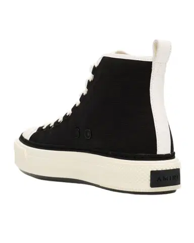 AMIRI Men's MA Court Canvas High-Top Sneakers | Thumbnail 1 AMIRI Men's MA Court Canvas High-Top Sneakers | Thumbnail 1
