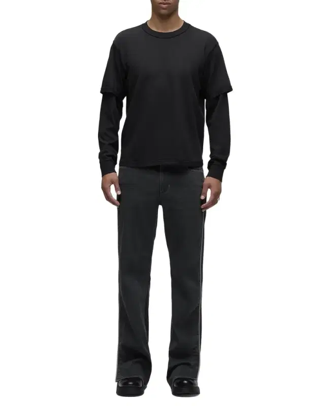 Men 's Hybrid Cotton Long-Sleeve T-Shirt