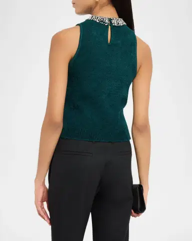 SIMKHAI Rema Crystal-Embellished Top | Thumbnail 2 SIMKHAI Rema Crystal-Embellished Top | Thumbnail 2