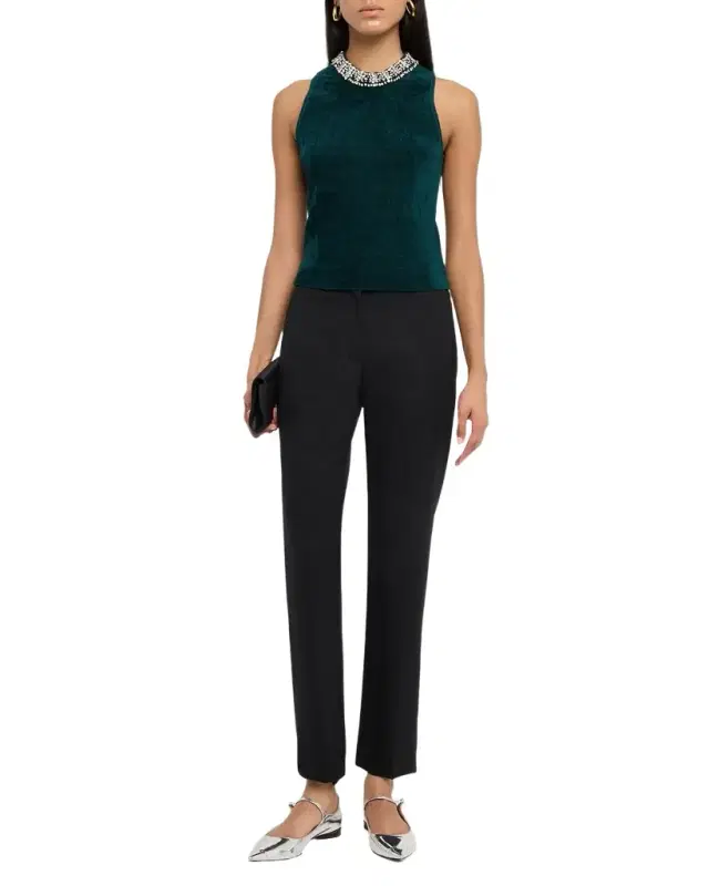 Rema Crystal-Embellished Top