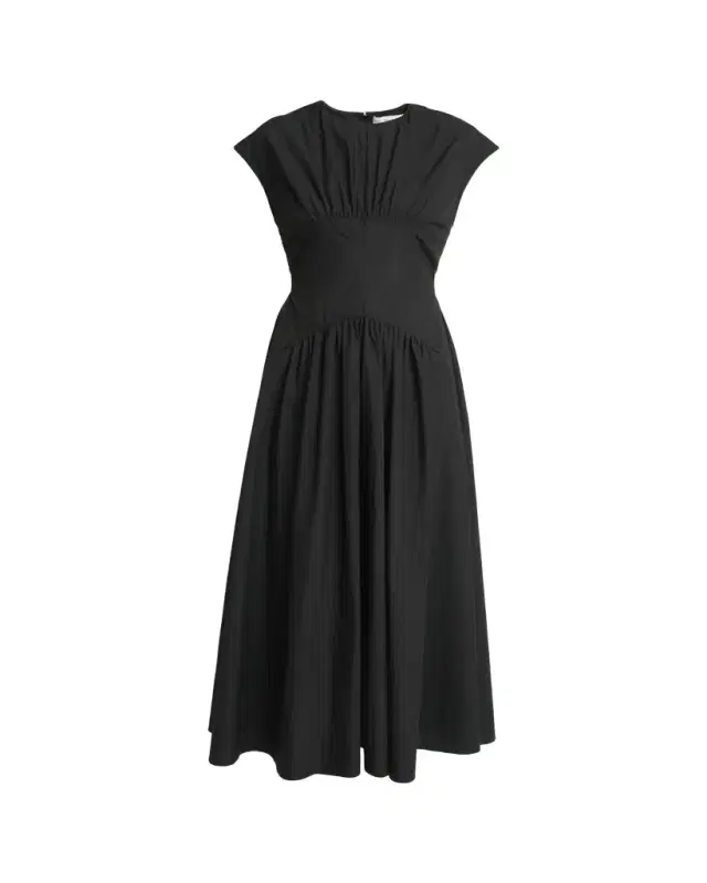 Proenza Schouler White Label Nyssa A-Line Technical Cotton Dress
