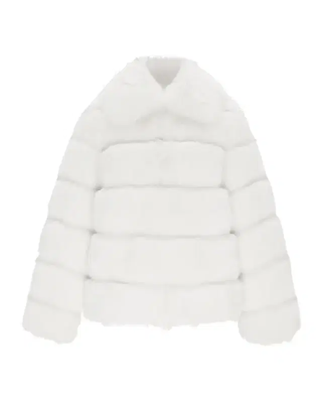Fur-Free Quilted Faux Fox Coat