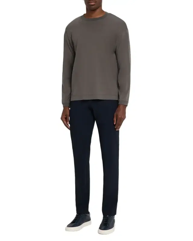 Men 's Light Cotton Long-Sleeve T-Shirt