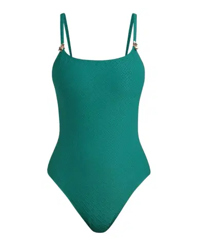 La Blanca Textured Tides Lingerie One-Piece Swimsuit | Thumbnail 1
