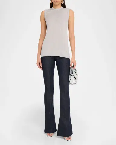 TOM FORD Micro Sequins Ribbed Tank Top | Thumbnail 2