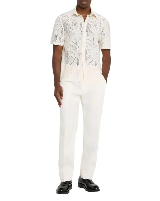 Men 's Conrad Lace Button-Front Shirt