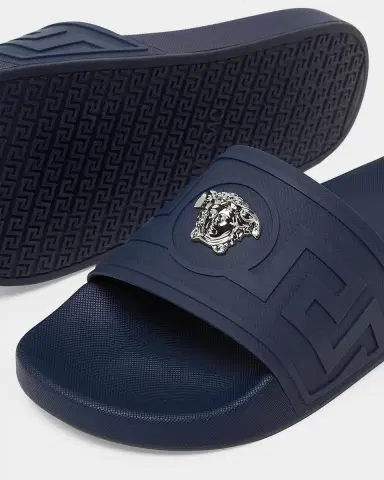 Versace Men's La Medusa Pool Slides | Thumbnail 4 Versace Men's La Medusa Pool Slides | Thumbnail 4
