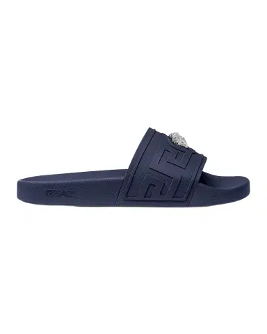 Versace Men's La Medusa Pool Slides | Thumbnail 1 Versace Men's La Medusa Pool Slides | Thumbnail 1