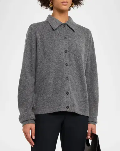 TOTEME Raglan-Sleeve Cashmere Cardigan | Thumbnail 3