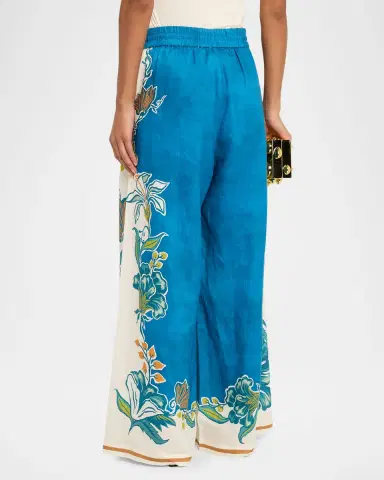 ALÉMAIS Luda Linen Wide-Leg Pants | Thumbnail 3 ALÉMAIS Luda Linen Wide-Leg Pants | Thumbnail 3