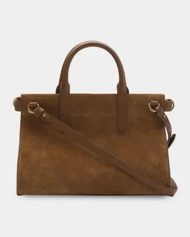 Burberry Cotswolds Small Suede Tote Bag | Thumbnail 6 Burberry Cotswolds Small Suede Tote Bag | Thumbnail 6