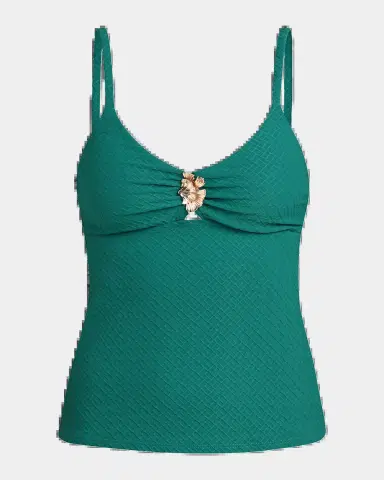 La Blanca Textured Tides Tankini Swim Top | Thumbnail 2 La Blanca Textured Tides Tankini Swim Top | Thumbnail 2