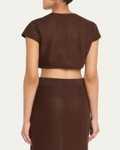 Simkhai Nicky Knit Midi Skirt | Thumbnail 3