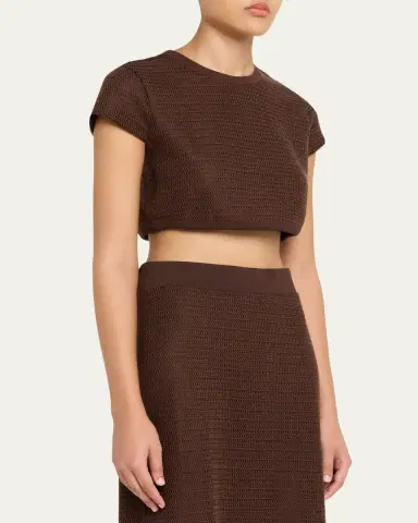 Simkhai Nicky Knit Midi Skirt | Thumbnail 4