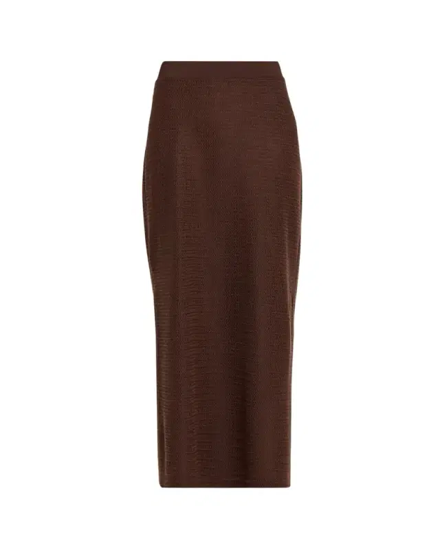 SIMKHAI Nicky Knit Midi Skirt