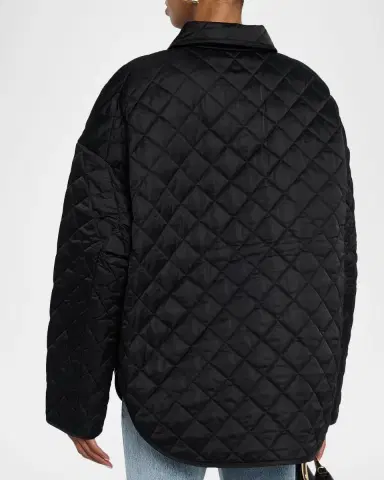 TOTEME Collared Quilted Jacket | Thumbnail 2