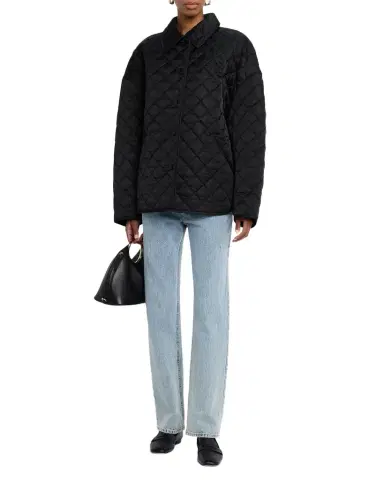 TOTEME Collared Quilted Jacket | Thumbnail 1