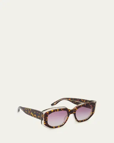 BARTON PERREIRA Crescendo 50.5mm Square Acetate Sunglasses | Thumbnail 2