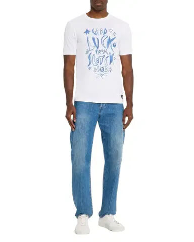 Scotch & Soda Men's Logo Artwork T-Shirt | Thumbnail 1 Scotch & Soda Men's Logo Artwork T-Shirt | Thumbnail 1