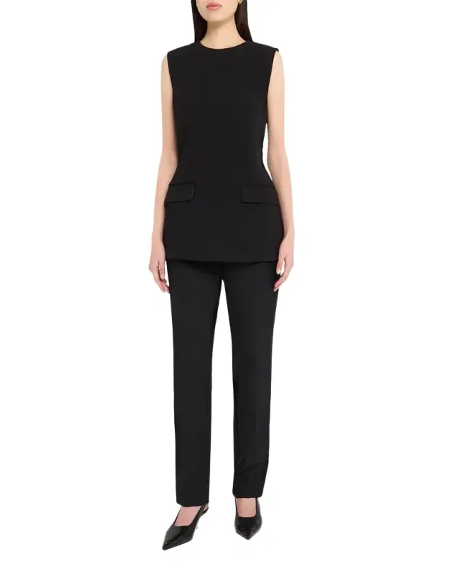 Sleeveless Pocket Top