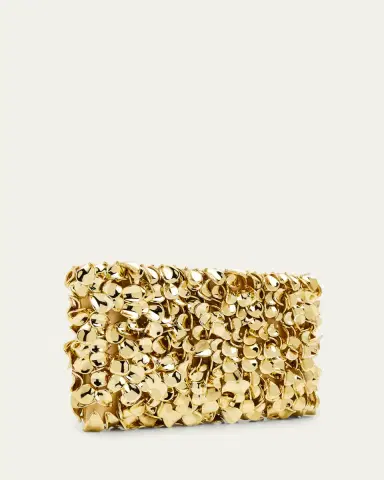 SIMKHAI Reese Metallic Beaded Clutch Bag | Thumbnail 3 SIMKHAI Reese Metallic Beaded Clutch Bag | Thumbnail 3