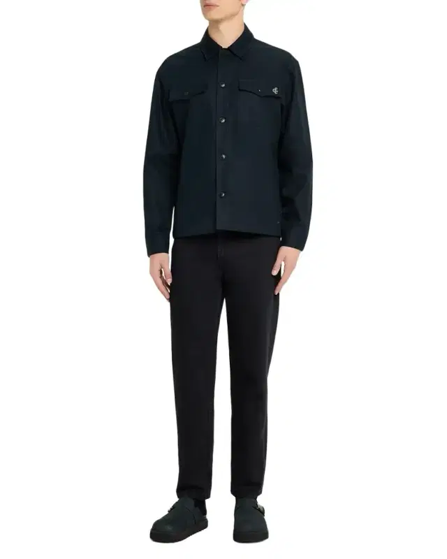 Scotch & Soda Men 's Cotton Flap-Pocket Overshirt