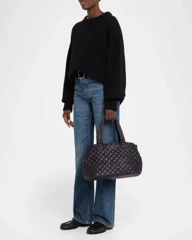 MZ WALLACE Medium Metro City Quilted Tote Bag | Thumbnail 4 MZ WALLACE Medium Metro City Quilted Tote Bag | Thumbnail 4
