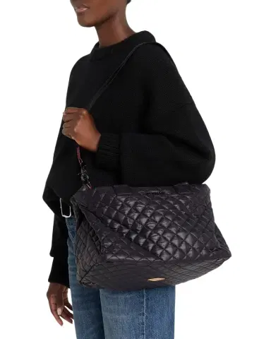 MZ WALLACE Medium Metro City Quilted Tote Bag | Thumbnail 1 MZ WALLACE Medium Metro City Quilted Tote Bag | Thumbnail 1