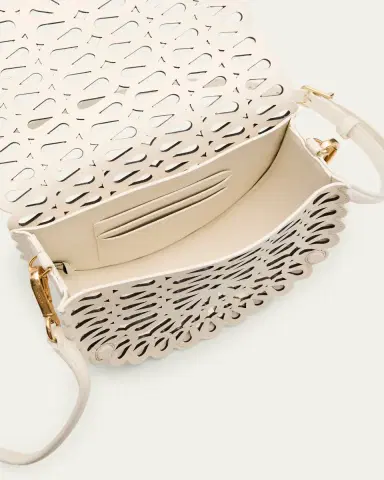 Simkhai McCall Laser Cutout Leather Crossbody Bag | Thumbnail 4 Simkhai McCall Laser Cutout Leather Crossbody Bag | Thumbnail 4