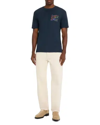 Scotch & Soda Men's Artwork Relaxed-Fit Crewneck T-Shirt | Thumbnail 1 Scotch & Soda Men's Artwork Relaxed-Fit Crewneck T-Shirt | Thumbnail 1