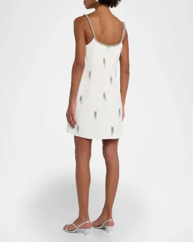 SIMKHAI Amy Embellished Mini Dress | Thumbnail 2