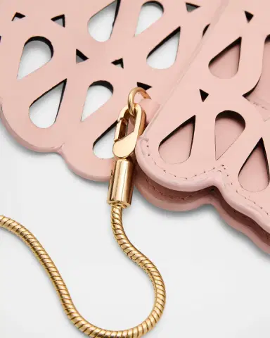 Simkhai McCall Laser Cutout Leather Clutch Bag | Thumbnail 11