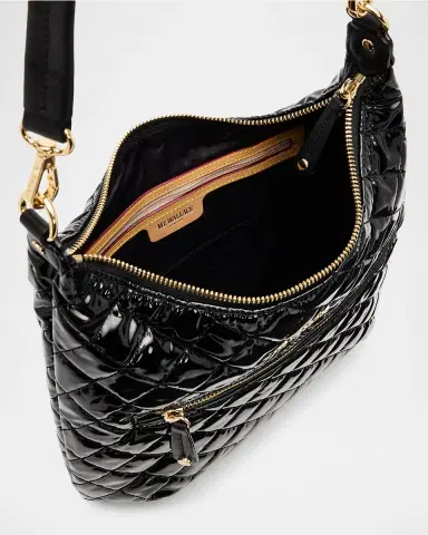 MZ Wallace Crosby Sienna Quilted Hobo Bag | Thumbnail 3 MZ Wallace Crosby Sienna Quilted Hobo Bag | Thumbnail 3