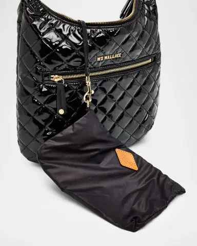 MZ Wallace Crosby Sienna Quilted Hobo Bag | Thumbnail 5 MZ Wallace Crosby Sienna Quilted Hobo Bag | Thumbnail 5