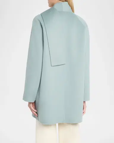 Proenza Schouler White Label Brisa Wool-Cashmere Scarf Coat | Thumbnail 7 Proenza Schouler White Label Brisa Wool-Cashmere Scarf Coat | Thumbnail 7