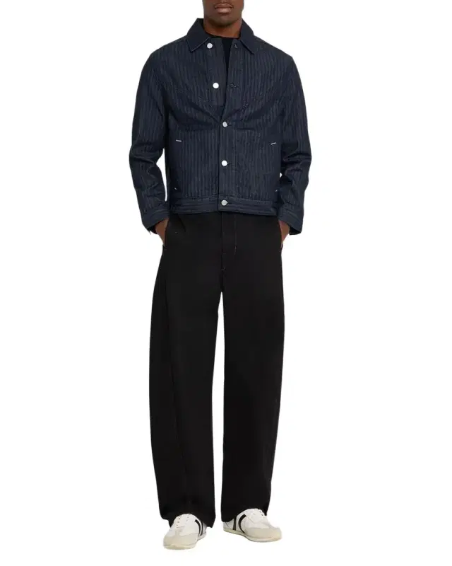 Scotch & Soda Men 's Western Denim Trucker Jacket