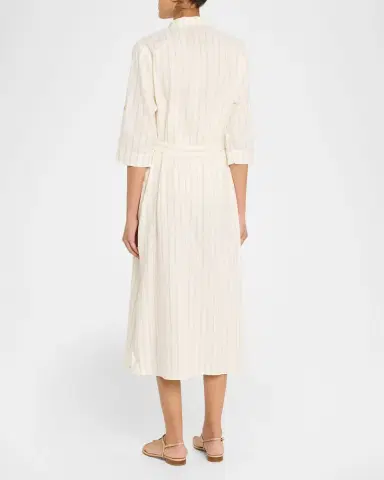La Blanca Delphine Coast Striped Midi Shirtdress | Thumbnail 2 La Blanca Delphine Coast Striped Midi Shirtdress | Thumbnail 2