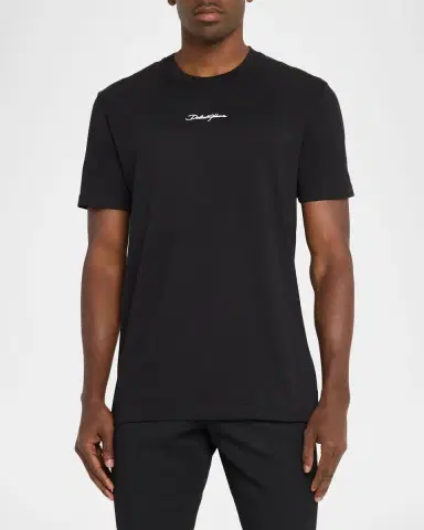 Dolce & Gabbana Men's Cotton Logo Signature T-Shirt | Thumbnail 3 Dolce & Gabbana Men's Cotton Logo Signature T-Shirt | Thumbnail 3