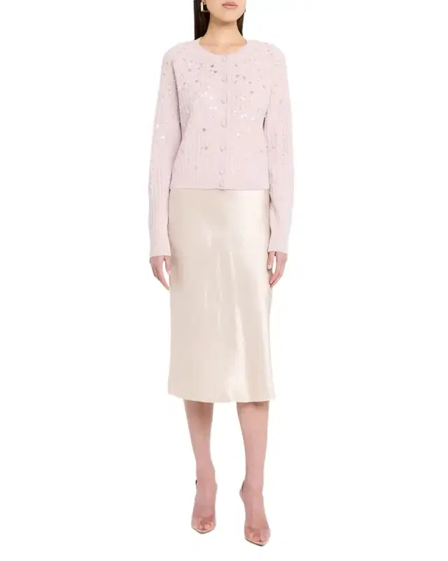 Gilbert Embellished Crewneck Cardigan