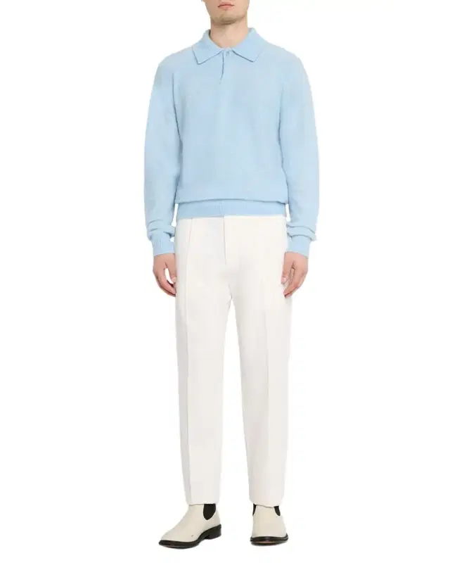 en 's Davis Cashmere-Blend Polo Sweater