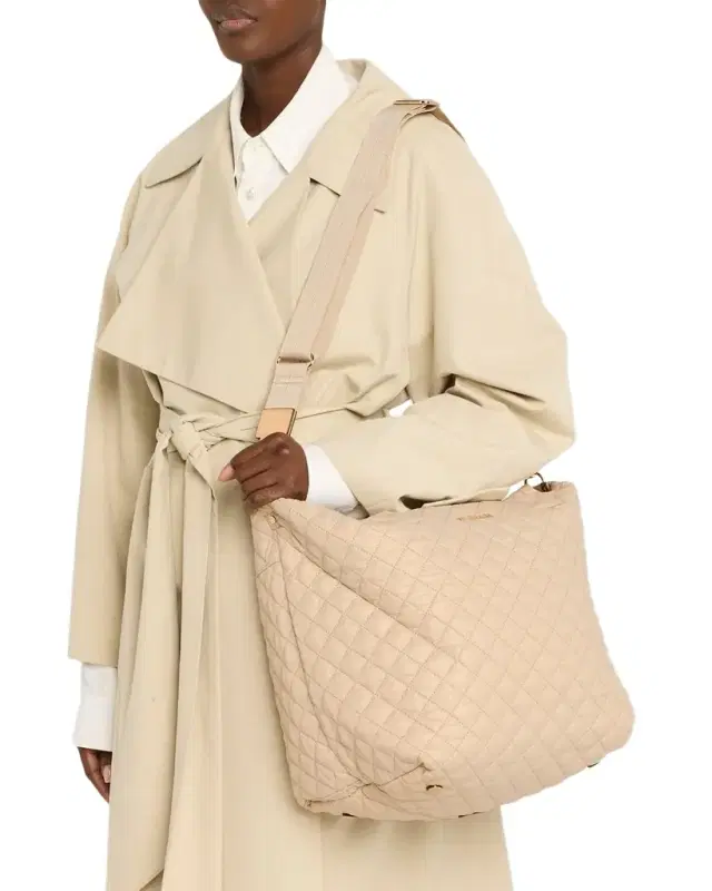 MZ WALLACE Medium Metro Tote Deluxe Quilted Tote Bag