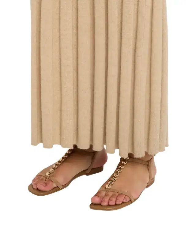 SIMKHAI Amaya Suede Thong Sandals