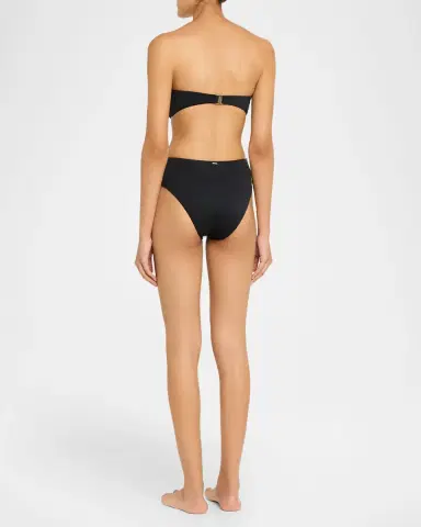 SIMKHAI Tyas Studded High-Waist Bikini Bottoms | Thumbnail 3 SIMKHAI Tyas Studded High-Waist Bikini Bottoms | Thumbnail 3