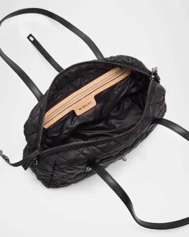 MZ Wallace Small Astor Quilted Satchel | Thumbnail 3