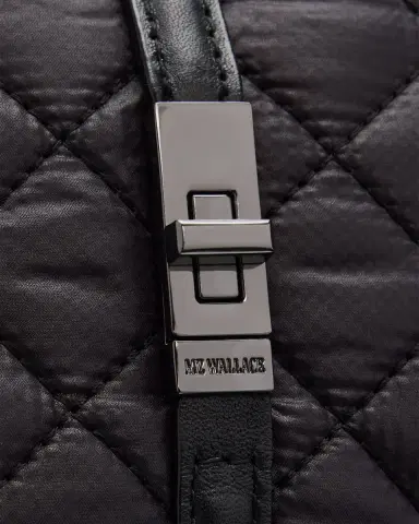 MZ Wallace Small Astor Quilted Satchel | Thumbnail 5